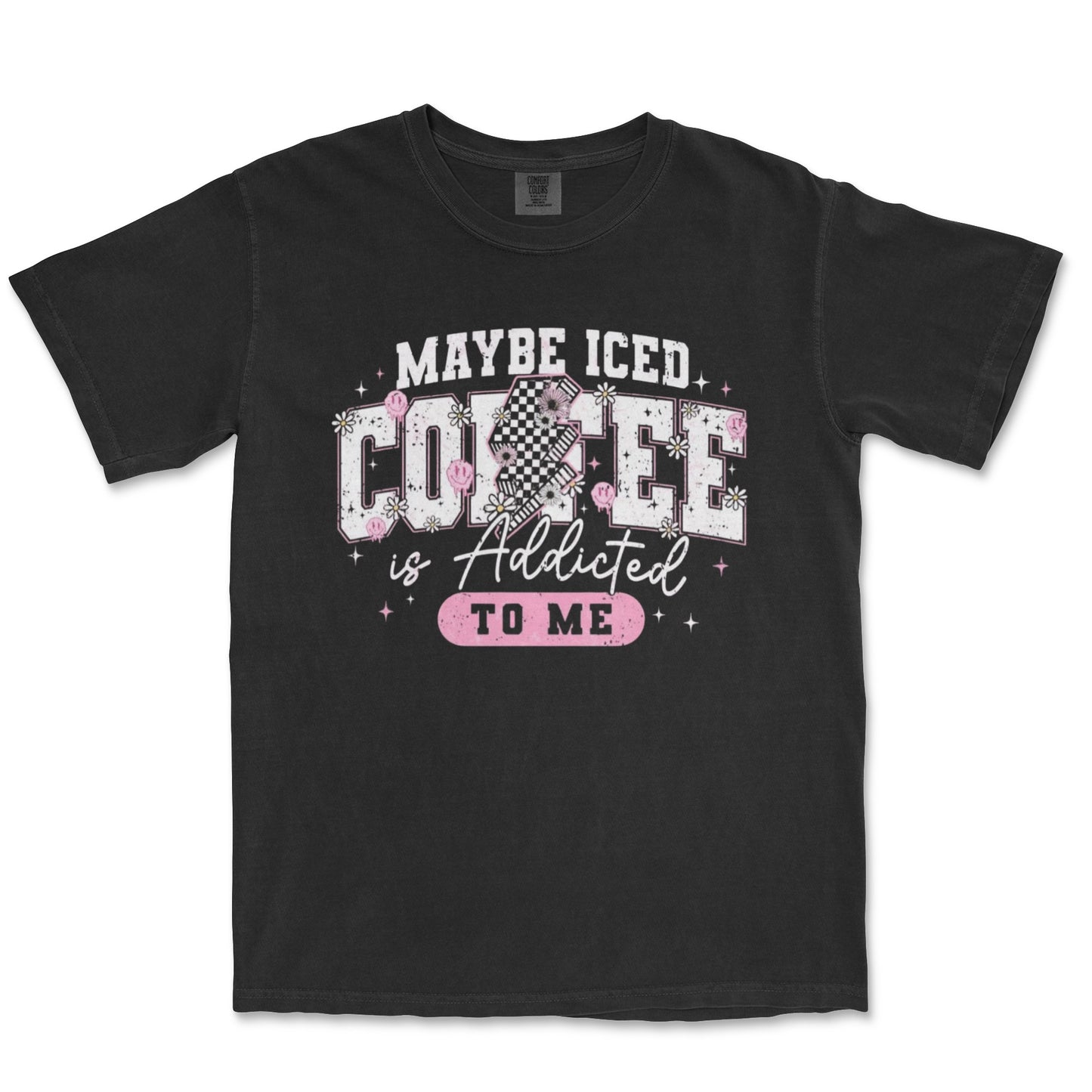 Iced Coffee Addicted Tee shirt