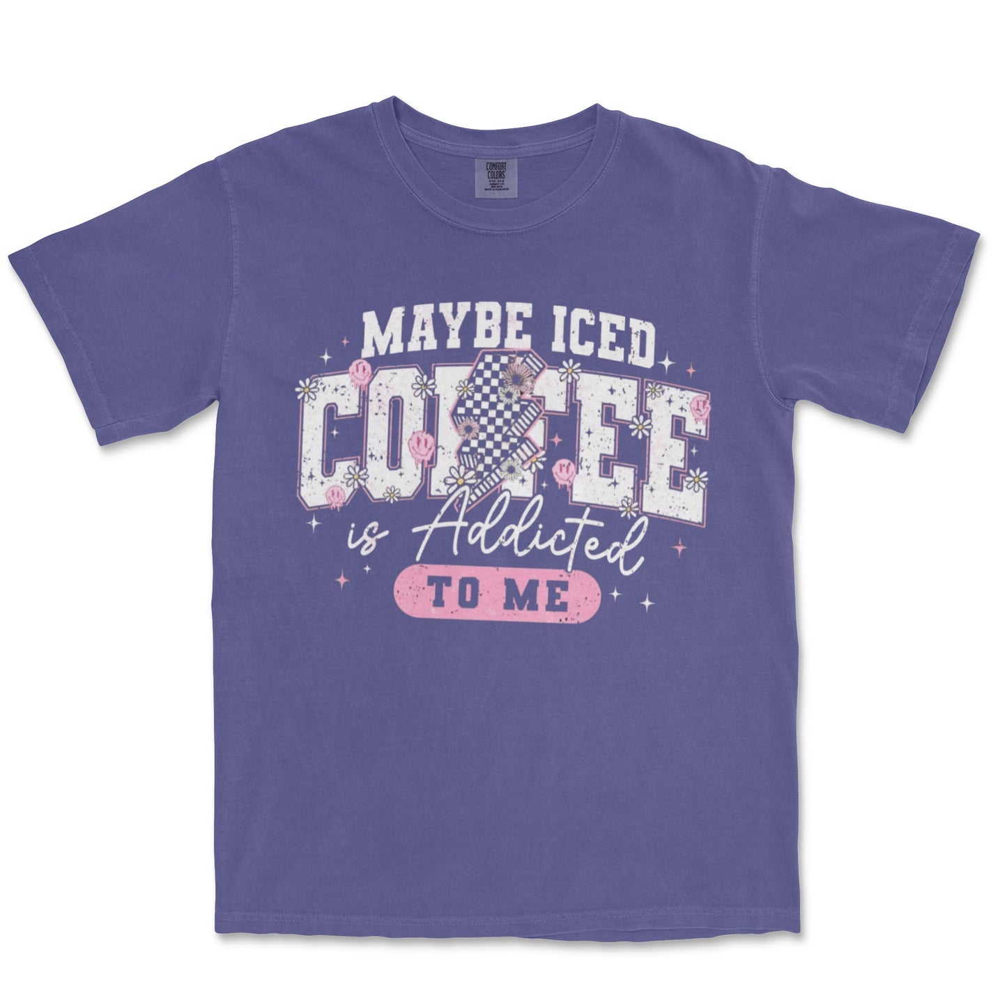 Iced Coffee Addicted Tee shirt