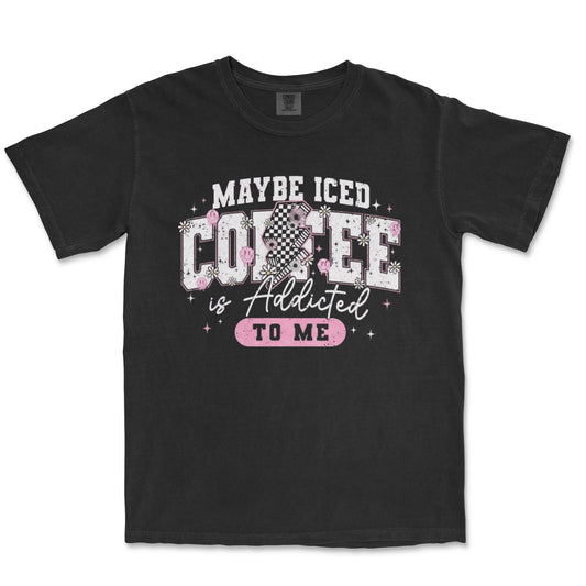 Iced Coffee Addicted Tee shirt